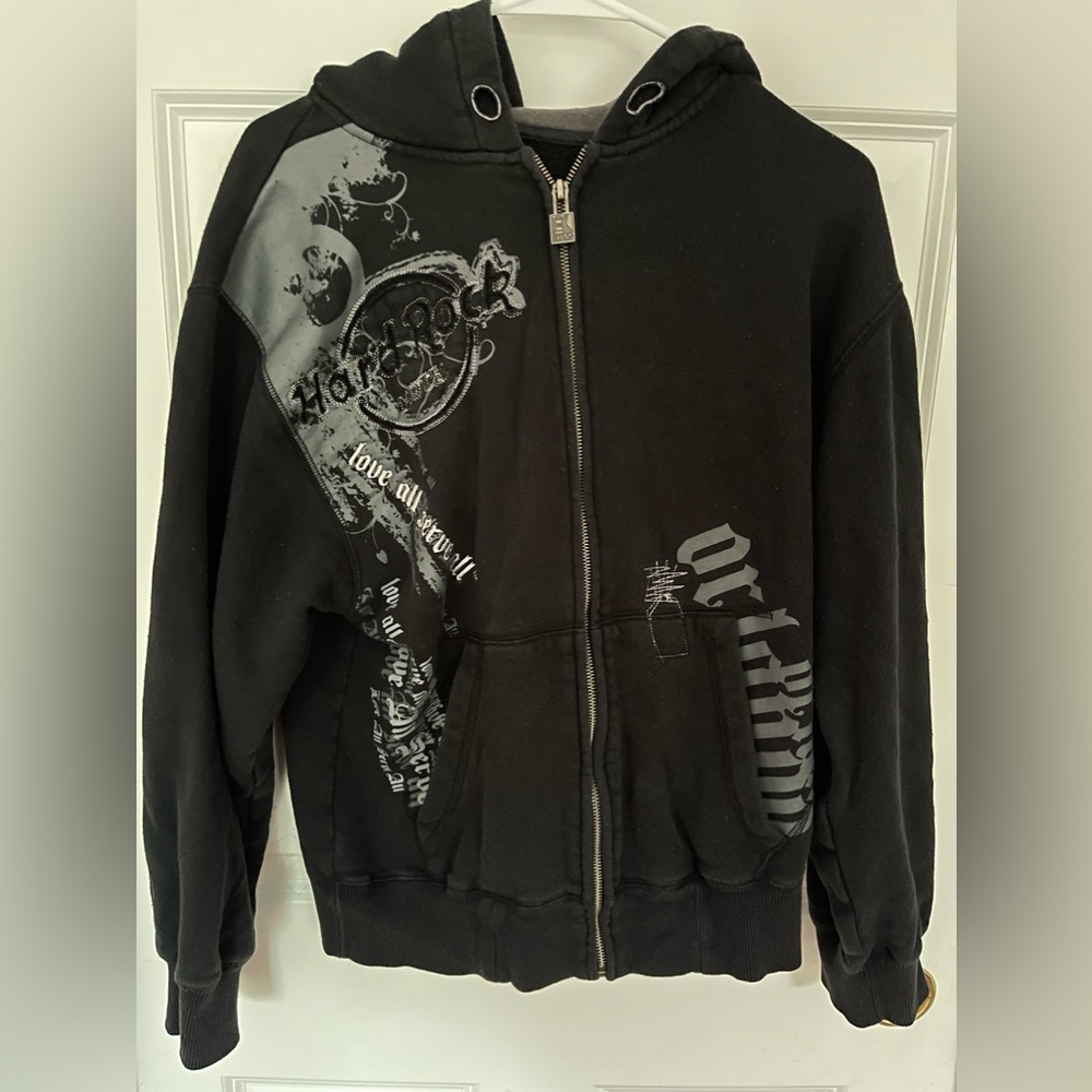 Vintage Hard Rock Grunge 2000s hoodie!